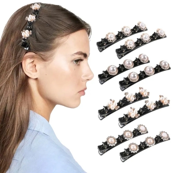 unbranded Accessories - New 8 PC 4 in 1 women's hair clips hair accessories